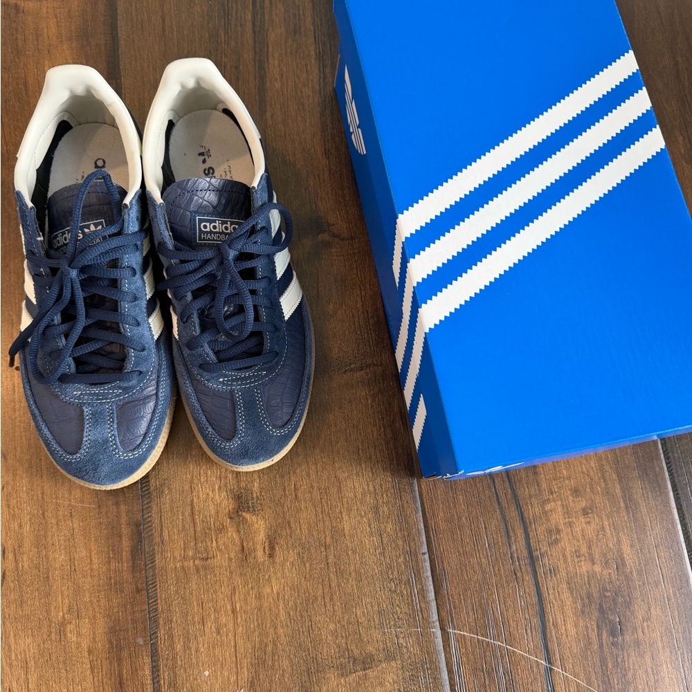 HANDBALL SPEZIAL SHOES Night Indigo / Cream White / Gum - Picture 2 of 13